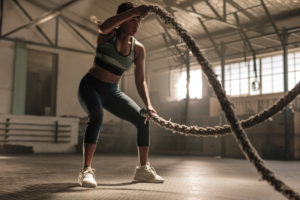 women lift heavy