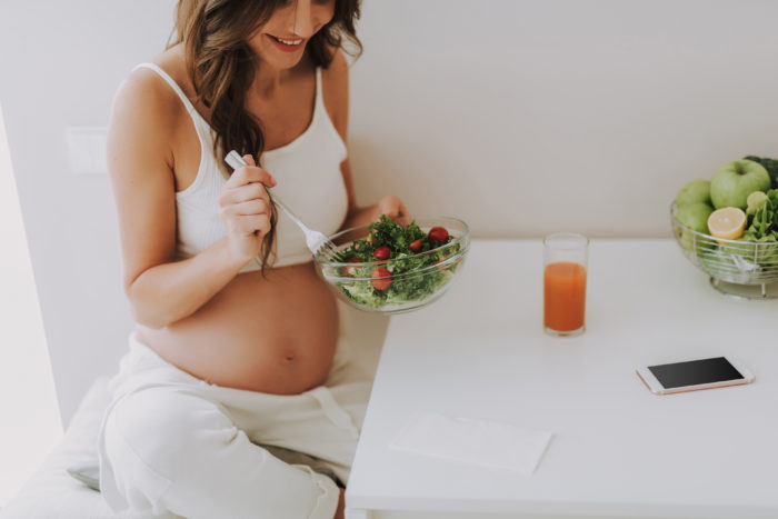 gain weight get pregnant