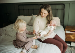 Business Coach Laura Schoenfeld multi-6-figure business as a mom of little kids